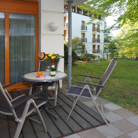 Kaiservillen Heringsdorf - Ferienwohnung Mit 1 Schlafzimmer Und Terrasse D102 Luaran gambar