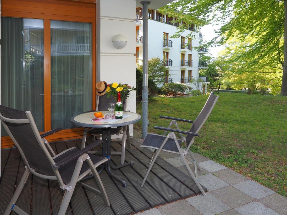 Kaiservillen Heringsdorf - Ferienwohnung Mit 1 Schlafzimmer Und Terrasse D102 Luaran gambar